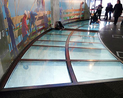 CN Tower Glass Floor