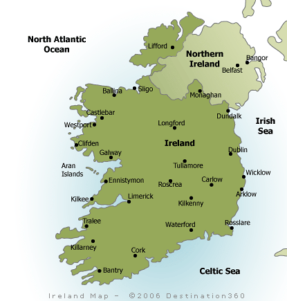 Ireland Map