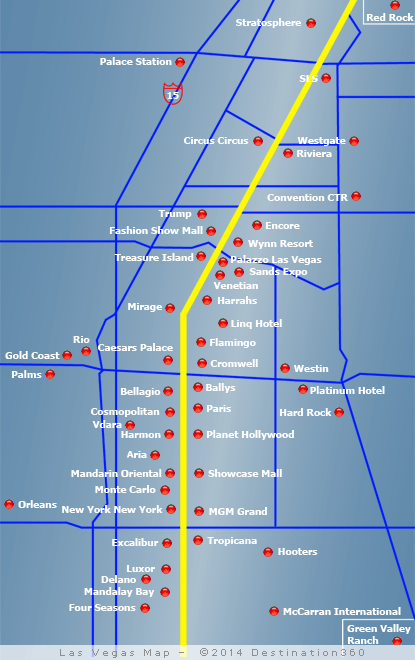 Las Vegas Hotel Maps