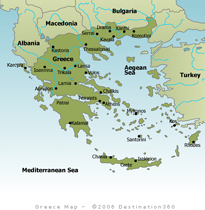 Greece Map