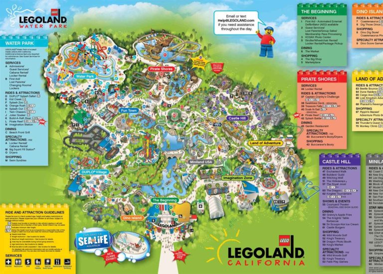 Legoland California Map