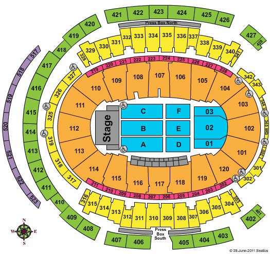 Madison Square Garden seats upwards 